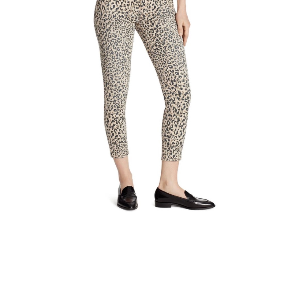 Ella Moss high rise skinny ankle animal‎ print stretch jeans. Worn about 3x